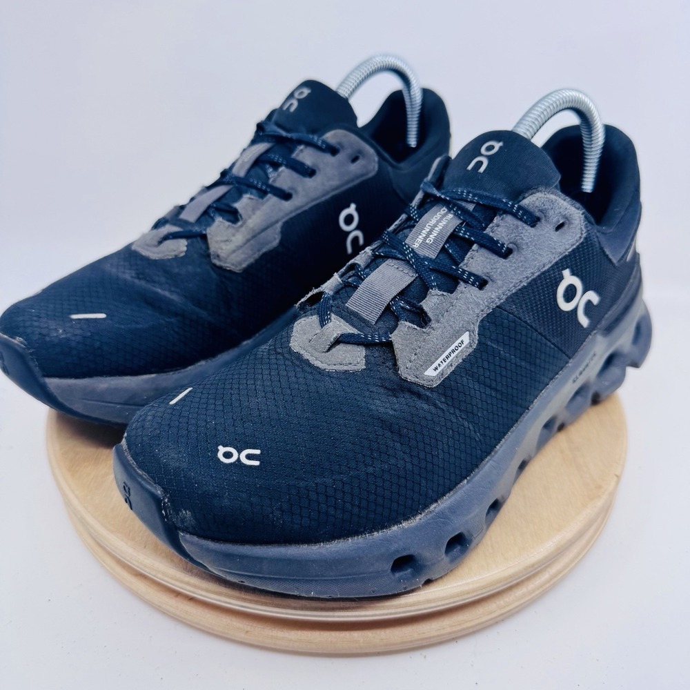 On Cloudrunner 2 Shoes Women's 8 Black Shadow Cushioned Running Support